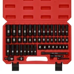 49 Pcs 3/8" Drive Impact Socket Set 6-point Standard Sae & Metric Sockets. Fixed Price $42.99.
