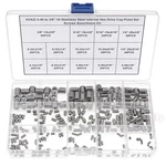 4-40 To 3/8"-16 Stainless Steel Internal Hex Drive Cup-point Set Screws Assor.... Fixed Price $27.69.