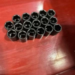 Lot Of 17 Proto J6910m 10mm Socket 1/4 Drive Total Pieces. Fixed Price $150.00.