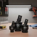 3-piece Impact Universal Joint Swivel Socket Set - Chrome Molybdenum. Fixed Price $39.89.