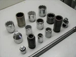 (15) Proto 3/4 Drive Sockets Adapters & Extension Made In Usa. Fixed Price $75.00.