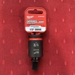 Milwaukee 49-66-6727 Tool Shockwave Impact Duty 1/2" Drive Universal. Fixed Price $19.99.