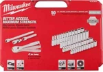 Milwaukee 48-22-9004 1/4" Drive Sae / Metric Socket Mechanics Tool Set. Fixed Price $93.99.