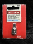 Nos Craftsman Max Axess 2930 1/4" Drive Socket Pass-thru To Square Adapter. Fixed Price $15.99.
