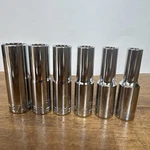 Craftsman 6 Piece Sae 1/2" Drive Deep 12 Point Socket Set. Fixed Price $37.49.