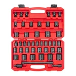 Tekton Sid92403 1/2" Drive 6-point Impact Socket Set, 45-piece. Fixed Price $205.00.