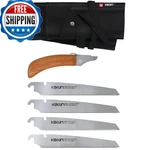 Kakuri Japanese Hand Saw Set - Compact Pull Rough Cut 8.2 Hardwood. Fixed Price $232.42.