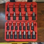 Tekton 24 Pc 1/2 Drive Hex Impact Bit Socket Set Sae/metric. Fixed Price $99.99.