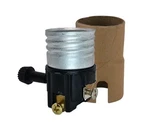 3-terminal E26 Medium Base Socket Interior With Turn Knob + Insulator. Fixed Price $14.37.