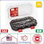 Husky 3/8 In. Drive Ratchet Sae/metric Standard Socket Set (24-piece). Fixed Price $89.00.