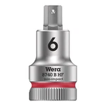 Wera 8740b Hf Zyklop 3/8'' Drive Hex 6.0 X 35mm With 05003035001. Fixed Price $29.25.