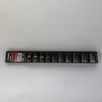 Nos Craftsman 34451 1/2" Drive 10pc 12 Point Shallow Socket Set 3/8-15/16 Usa. Fixed Price $56.99.
