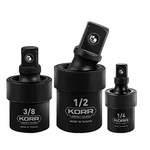Tools Kss007 3pc Impact Grade Universal Joint Swivel Socket Set 1/4inch 3/8inch. Fixed Price $23.94.