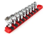 1/4 Inch Drive 6-point Universal Joint Socket Set With Rail, 9-piece (6-14 Mm). Fixed Price $84.99.