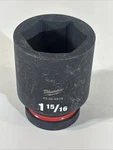 Milwaukee 49-66-6519 1-15/16 Shockwave Impact Duty 1 In. Drive Deep. Fixed Price $29.99.