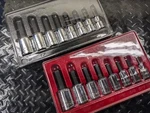 Icon 1/2" Dr Ratchet Hex Bit Socket Set Sae Or Metric 8 Piece 59740. Fixed Price $39.88.