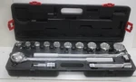 Husky 3/4inch Drive Ratchet And Sae Socket Set 14 Piece.. Fixed Price $190.00.
