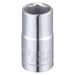 Westward 1/4 In Drive, 7mm Hex Metric Socket, 6 Points, Steel, Chrome,. Fixed Price $10.00.