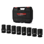 Casoman 8 Pieces 1-inch Drive Deep Impact Socket Set Cr-mo Metric 6-point Heavy. Fixed Price $71.80.