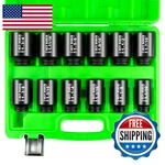 Buyrobus 1/212-piece Extended Drive Impact Socket Set Deep Sae Spindle Axle Nut. Fixed Price $74.47.