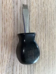 Snap-on Ssd1 Flat Slotted 1/4 Stubby Screwdriver Black Handle Made In Usa. Fixed Price $9.99.