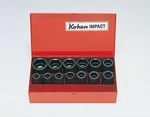 Ko-ken 1/2(12.7mm)sq. Impact 12-sided Socket Set 13 Pieces 14241m-05. Fixed Price $178.72.