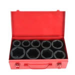 1 Inch Drive Deep Impact Socket Set, Cr-mo 6-point (1-inch - 2-inch) 9pc Impa.... Fixed Price $140.28.