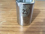 Arm 23mm 12 Point 3/4" Drive Socket. Fixed Price $20.00.