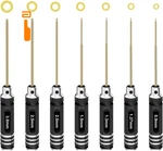 Rcpow Hex Driver Set Allen Screwdriver Kit 0.9mm 1.27mm 1.3mm 1.5mm Black. Fixed Price $24.99.