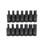1/2 In. Drive Hex Bit Sae/mm Impact Set (14-piece). Fixed Price $87.25.