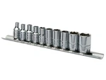 Eastwood 1/4 Inch Dive Shallow Sae 10 Piece Socket Set Chrome Vanadium Steel. Fixed Price $18.99.