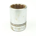 Williams 17mm 12 Point Shallow Chrome Socket 3/8" Drive Bm-1217 Usa. Fixed Price $3.00.