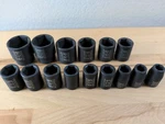 Tekton 1/2 Drive Impact Socket Set 14-pieces Metric 11-32mm + 16mm Pittsburgh. Fixed Price $39.99.