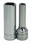 3/8" Drive Deep Sockets,12 Point, Sae, High-polished Chrome Finish, Williams. Fixed Price $13.96.