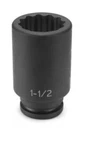 Grey Pneumatic 3146d 3/4" Drive X 1-7/16" Deep - 12 Point Socket. Fixed Price $50.77.