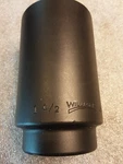 New Williams 14-648 1/2'' Drive 1-1/2'' Sae 6-point Deep Impact Socket. Fixed Price $20.00.