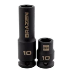 Brazen 10mm Impact Socket Two Pack (3/8" Drive, Multi Type). Fixed Price $20.72.