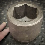 Unused Proto 15048 3" Impact Socket, 1-1/2" Drive - Made In Usa. Fixed Price $159.00.