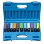 Grey Pneumatic 1511tp 1/2" Drive Wheel Protecting Thin Wall Impact Socket Set. Fixed Price $126.73.