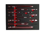 Vct 12pc Extension Bar Set, 1/4", 3/8" And 1/2" Drive Socket Bar,.... Fixed Price $45.99.