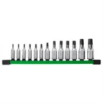 48-22-9532milwaukee Tool 13pc 1/4" And 3/8" Drive Torx Bit Socket Set. Fixed Price $113.17.