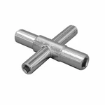 Wal-rich 0421004 Sillcock Key 1/4"-11/32" Plated Steel 4-way. Fixed Price $21.63.