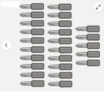 Vessel 25pc Drywaller Insert Impact #2 Bits Phillips Pr2 1/4" Hex. Fixed Price $19.95.