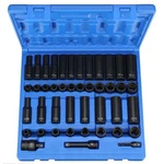 Grey Pneumatic 3/8" Drive 12 Point Standard And Deep Master Impact Socket Set. Fixed Price $164.38.