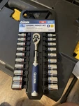 Quinn 21 Pc Chrome Socket Set Brand New Never Used. Fixed Price $12.99.
