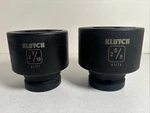 Lot Of 2 Klutch 41171 Jumbo Impact 1" Dr Socket 7/16" & 5/8. Fixed Price $69.99.