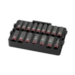 Milwaukee Electric - Shockwave Impact Duty. Socket 1/2. Dr 16pc Mm Tray. Fixed Price $243.35.
