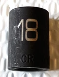 Matco Tools "adv" Cp18m6v, 1/2" Drive, 18mm. Impact Socket, Shallow, 6 Pt. *new*. Fixed Price $30.95.