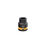 Klutch 3/4in.-drive 6-point Chrome Molybdenum Jumbo Impact Socket, 3/4in. Sae. Fixed Price $25.99.