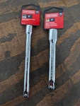 Craftsman 3/8" 6" & 1/2" 5" Extension Socket Bars Cmmt44261 Cmmt1302b Nob. Fixed Price $17.00.